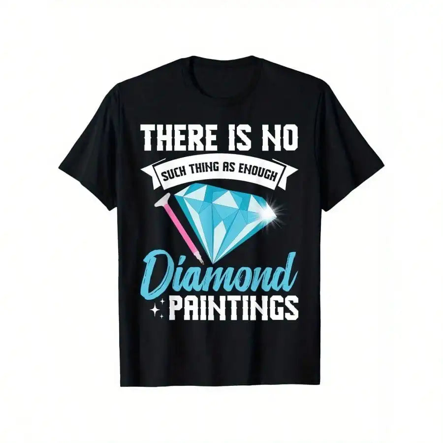 Diamond Painting Collecting Tools Crafting Diamond Artist T-Shirt, Paint T-Shirts, Oil Painting Tee,