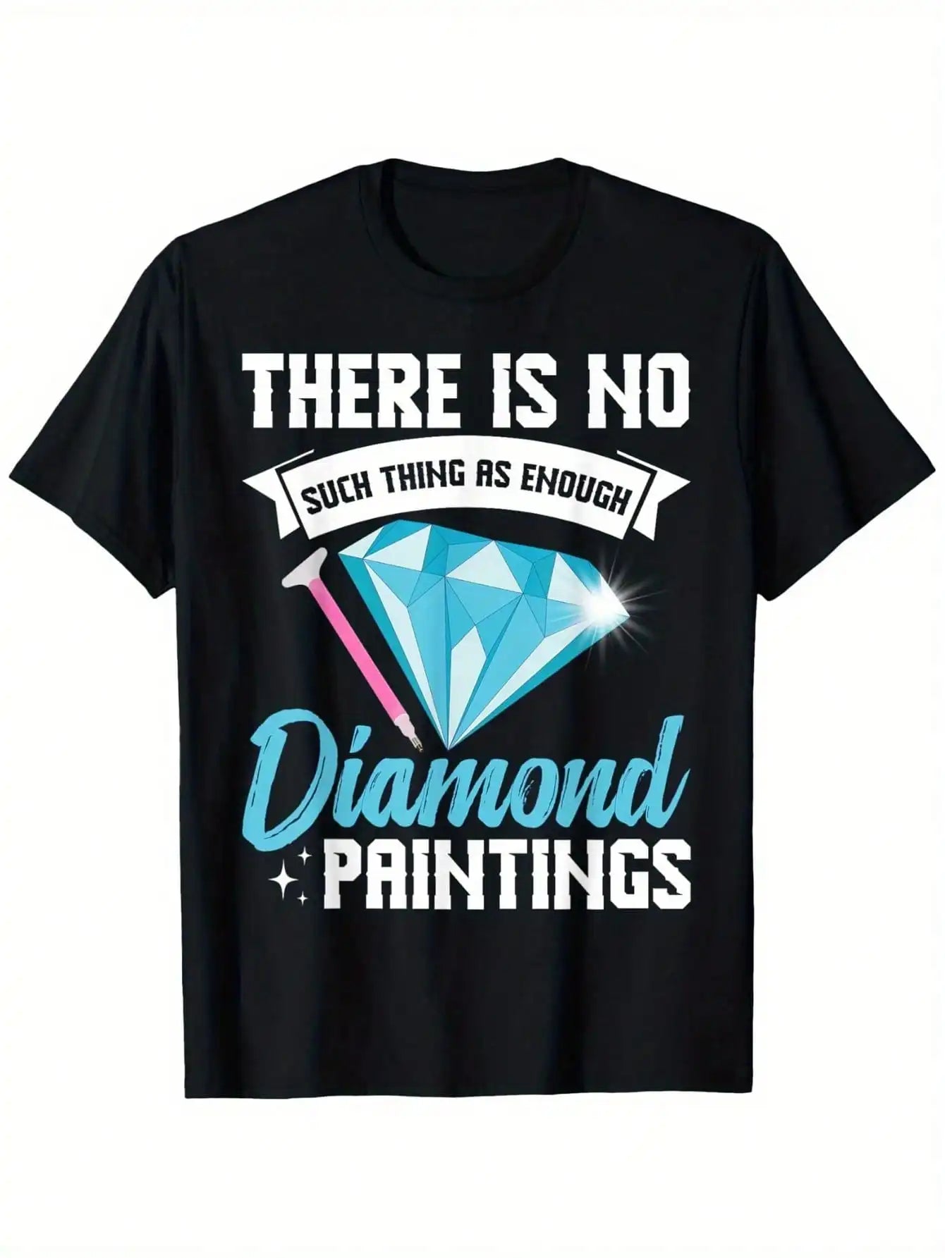 Diamond Painting Collecting Tools Crafting Diamond Artist T-Shirt, Paint T-Shirts, Oil Painting Tee,