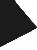 1pc Men'S Summer Casual Crew Neck T-Shirt, 100% Polyester Knit Fabric with Slight Stretch